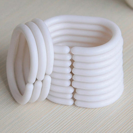 Yksivärinen aniksenvihreä suihkuverho