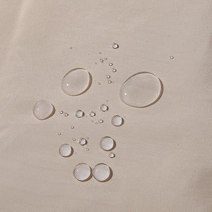 Vaaleanbeige suihkuverho hienovaraisella kuviolla