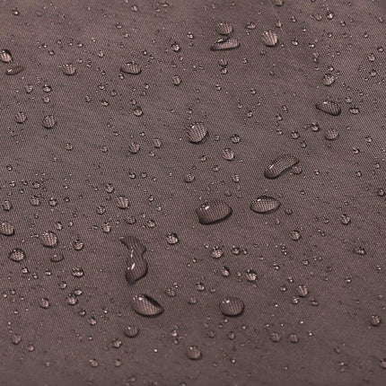 Yksivärinen tyylikäs ruskea suihkuverho