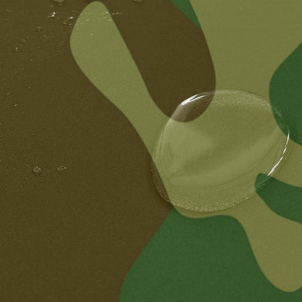 Maastokuvioinen suihkuverho armeijatyyliin