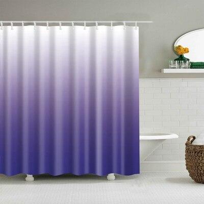 Suihkuverho violetilla modernilla liukuvärillä