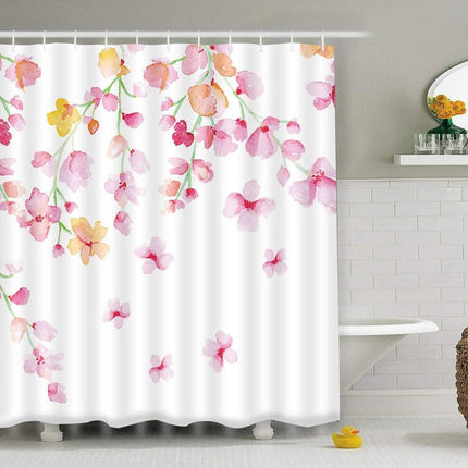 Japanilainen kirsikankukka suihkuverho