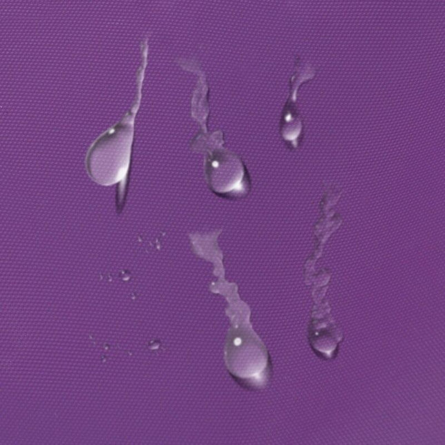 Yksivärinen purppura suihkuverho kylpyhuoneeseen