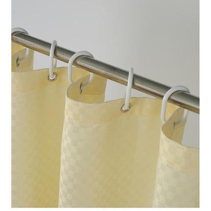 Edullinen vohvelikankainen suihkuverho